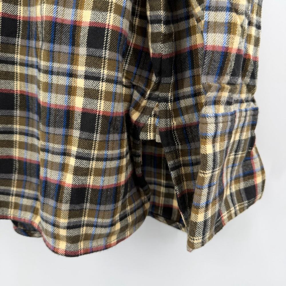Everlane Plaid Brushed Flannel Boxy Shirt Size S NWOT - Picture 3 of 6